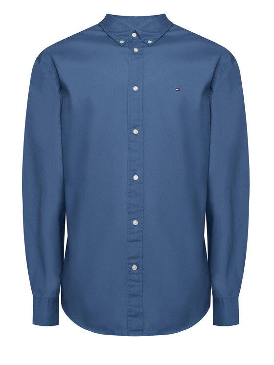 Tommy Hilfiger Tommy Hilfiger Košile MW0MW37550 Modrá Regular Fit