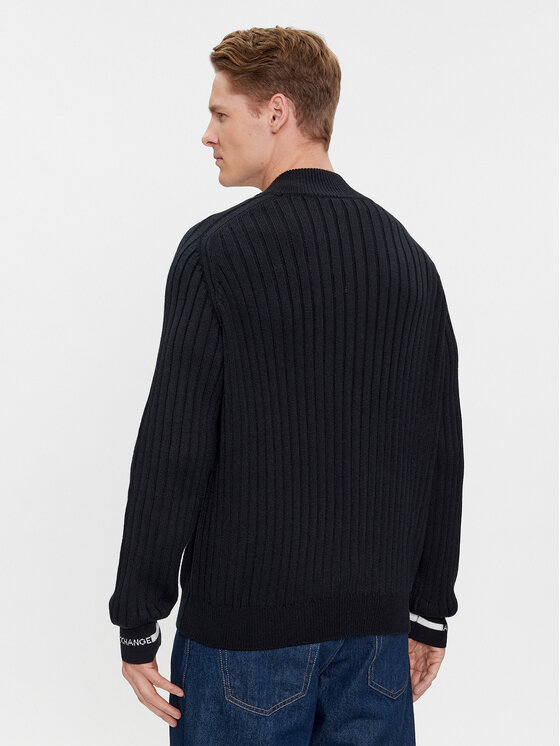 Armani Exchange Armani Exchange Kardigán 3DZE6A ZM1LZ 1583 Sötétkék Regular Fit