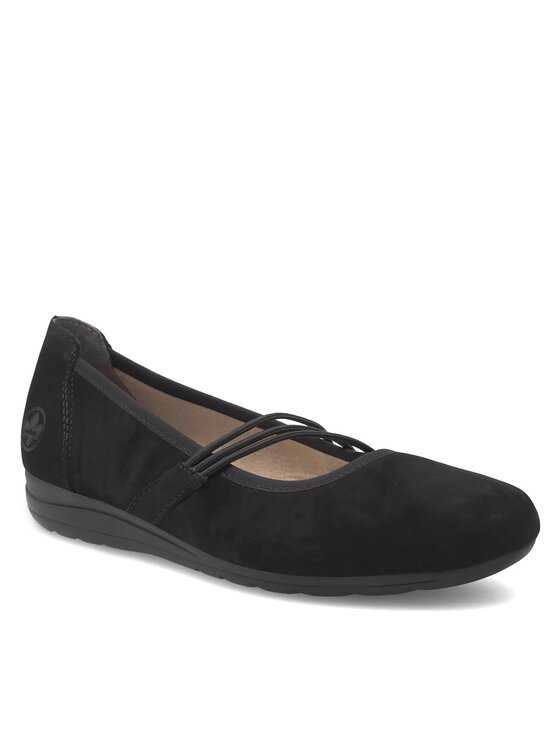 Rieker Rieker Halbschuhe L9369-00 Schwarz