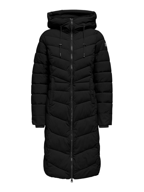ONLY ONLY Žieminis paltas Juliet 15353149 Juoda Regular Fit