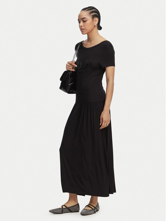 Liu Jo Liu Jo Ежедневна рокля VA6123 JS360 Черен Regular Fit