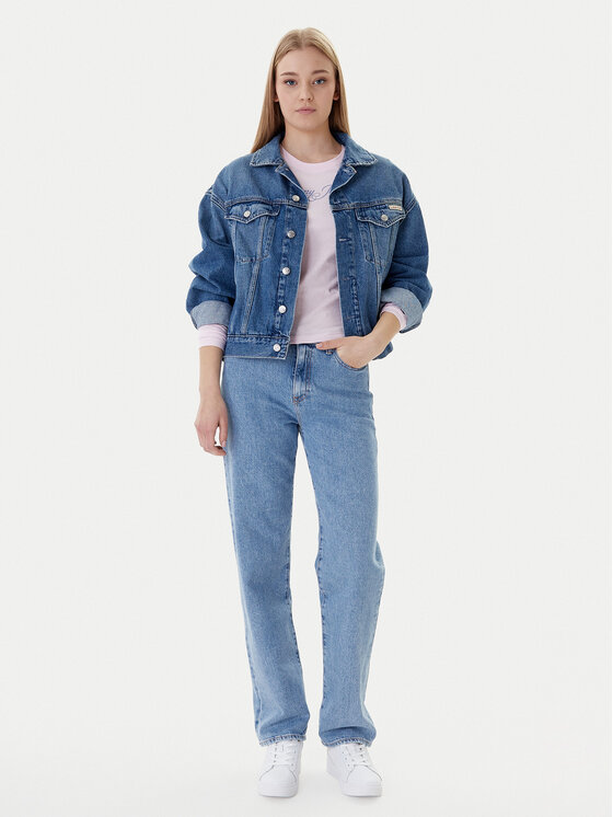 Tommy Jeans Tommy Jeans Дънки Kira DW0DW22426 Син Straight Fit