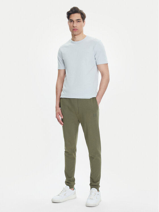 BOSS BOSS Teplákové nohavice Sestart 50509303 Zelená Regular Fit