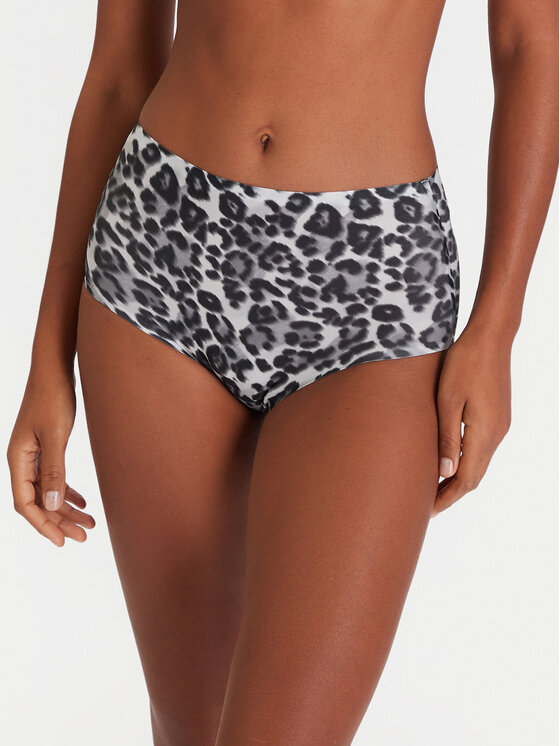 Chantelle Chantelle Класически бикини с висока талия Soft Stretch C11D70 Сив