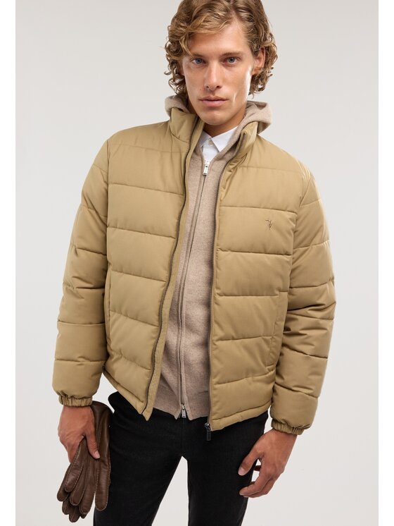Trussardi Trussardi Kardigan M1048000164N006 Kremowy Regular Fit