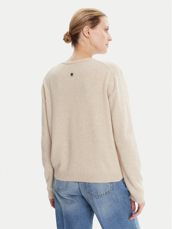 JOOP! JOOP! Pulover 58 253KN58Kumo 30047489 Bež Loose Fit