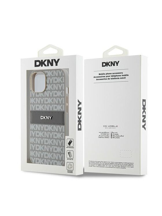 DKNY DKNY Etui na telefon Apple iPhone 14 Beżowy
