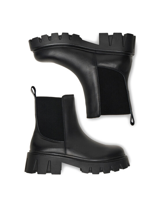 DeeZee DeeZee Klassische Stiefeletten 9250-2 Schwarz