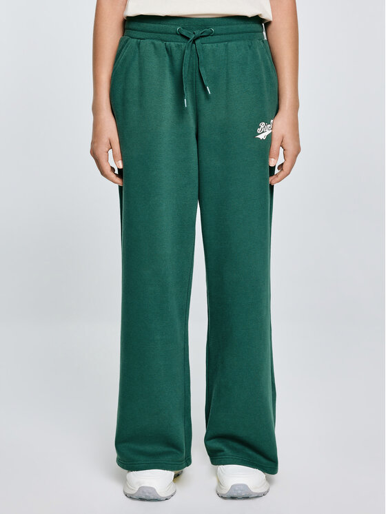 BIG STAR BIG STAR Spodnie dresowe RUBILIAPW Zielony Basic Fit