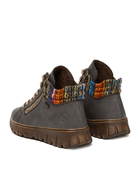 Rieker Rieker Schnürschuhe N1305-45 Grau