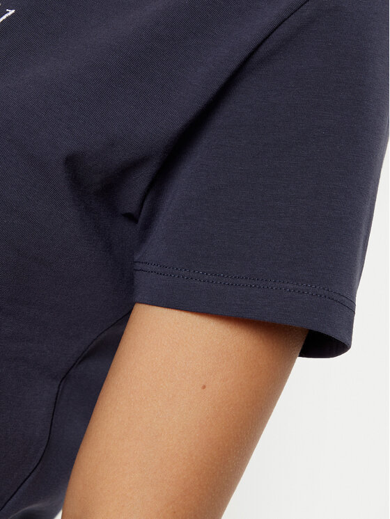 Guess Guess T-Shirt V5RI05 J1314 Dunkelblau Regular Fit