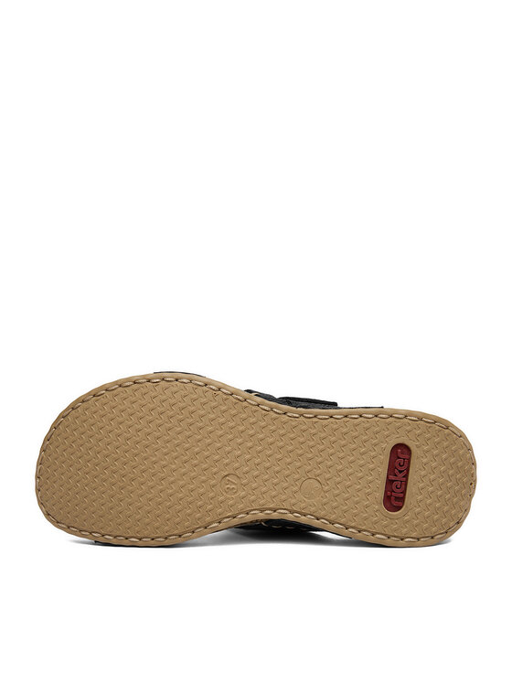 Rieker Rieker Papucs 61150-01 Fekete