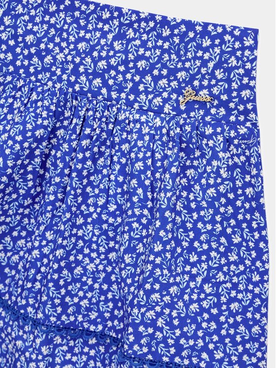 Guess Kids Guess Kids Spodnie materiałowe 181317 Niebieski Regular Fit