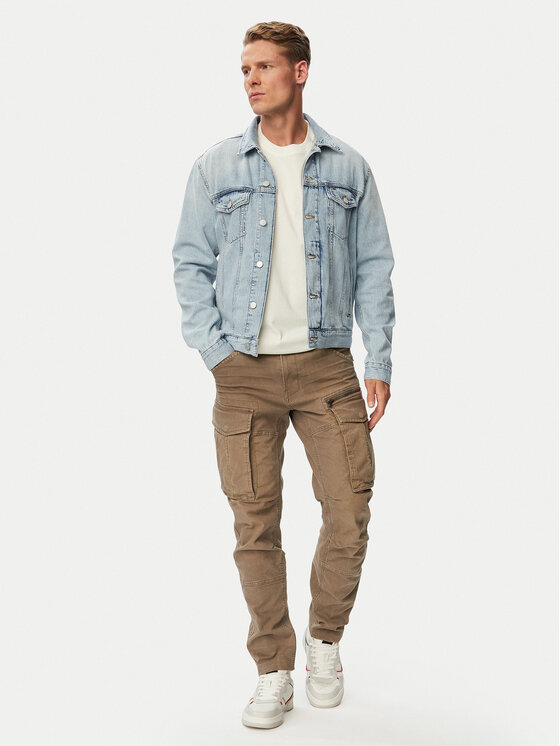 Tommy Jeans Tommy Jeans Jeansjacke Ryan Jacket Rwb Cj6013 DM0DM23657 Hellblau Regular Fit