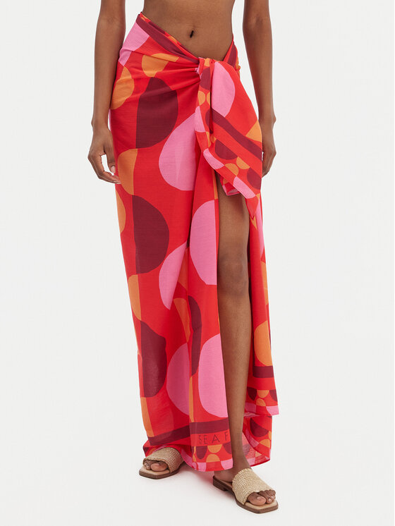 Seafolly Seafolly Παρεό Sorrento 55572-SG Πορτοκαλί