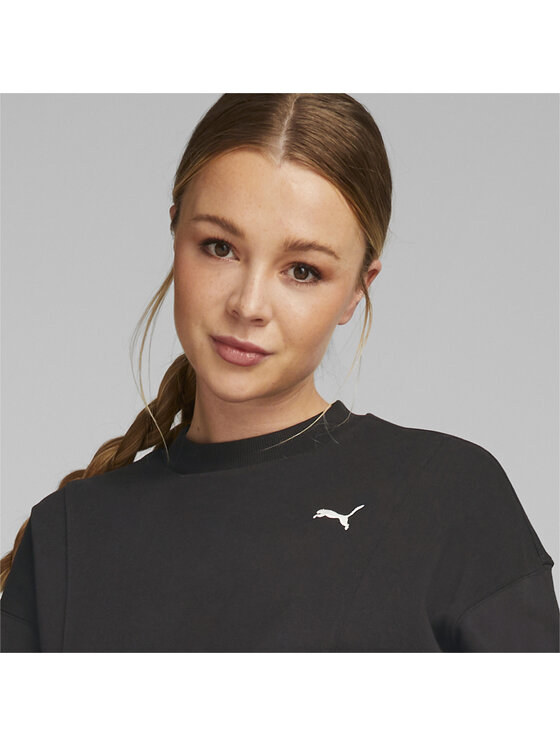 Puma Puma Bluza 673109 Czarny Regular Fit