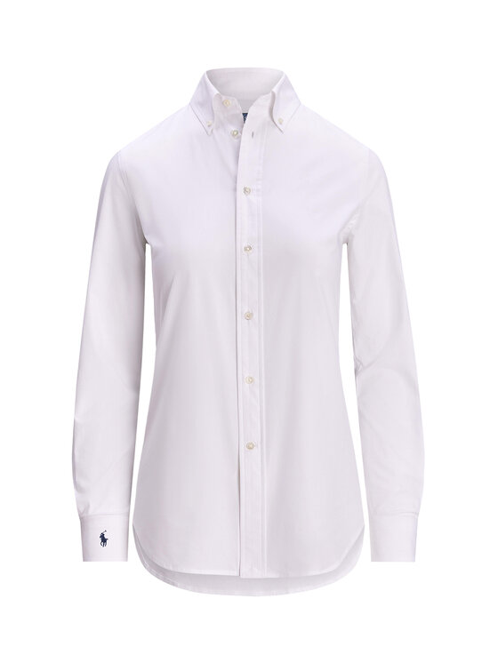 Polo Ralph Lauren Polo Ralph Lauren Πουκάμισο 211941509002 Λευκό Slim Fit