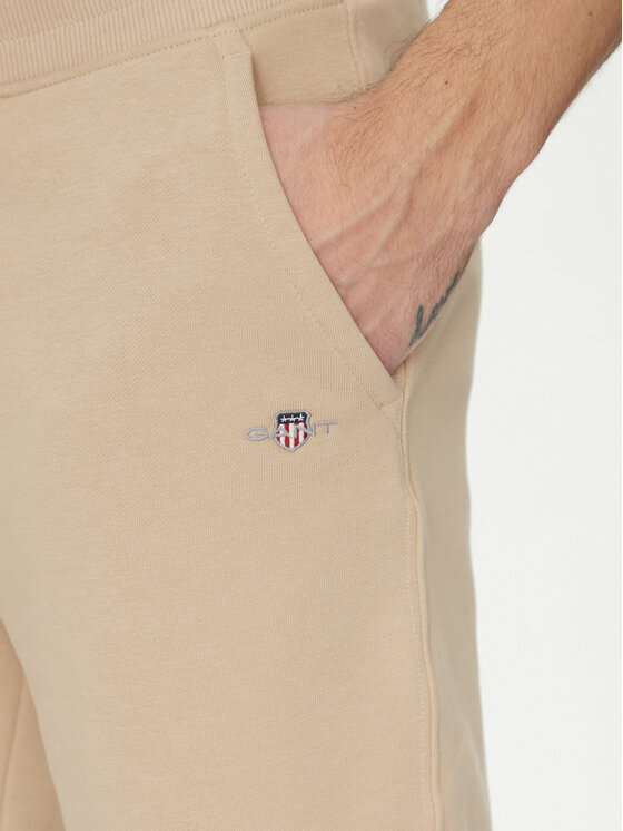 Gant Gant Spordišortsid Shield 2009027 Beež Regular Fit