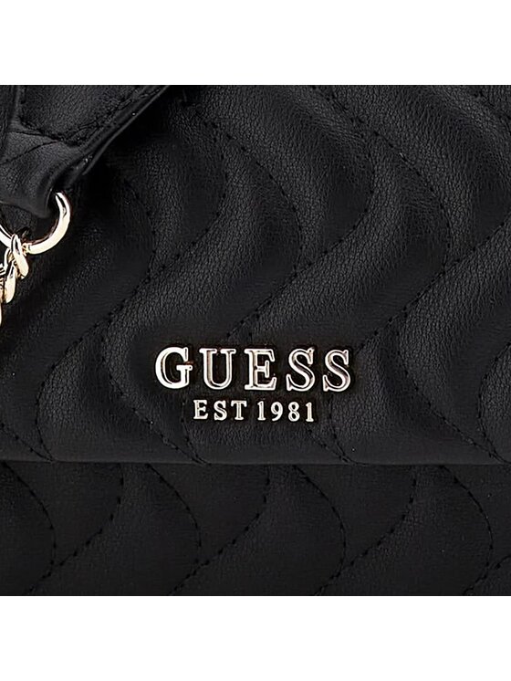 Guess Guess Дамска чанта Eco Mai (EQG) HWEQG8 96921 Черен