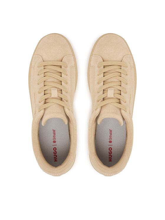 HUGO HUGO Sneakersy Neston Tenn 50563557 Beżowy