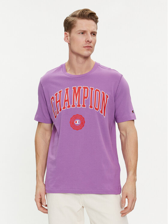 Champion T-krekls 219852 Violets Comfort Fit