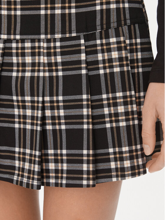 Tommy Jeans Tommy Jeans Trapezno krilo DW0DW16515 Črna Regular Fit