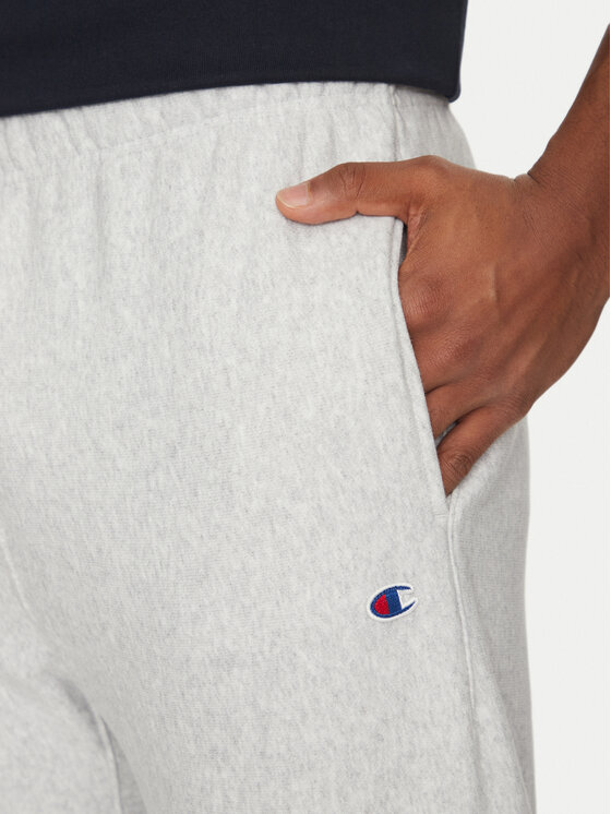 Champion Champion Долнище анцуг 221620 Сив Regular Fit