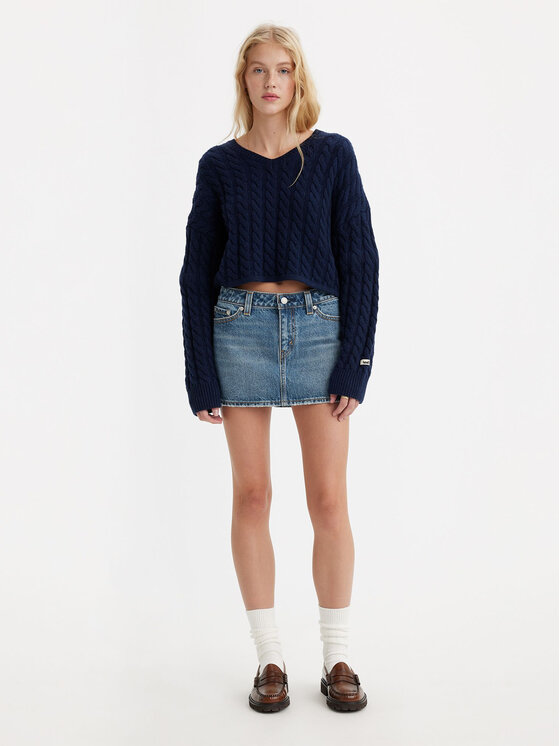 Levi's® Levi's® Дънкова пола A44650001 Син Regular Fit