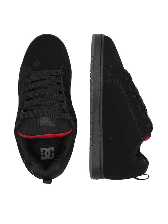 DC DC Sneakersy COURT GRAFFIK 300529-BLR Czarny