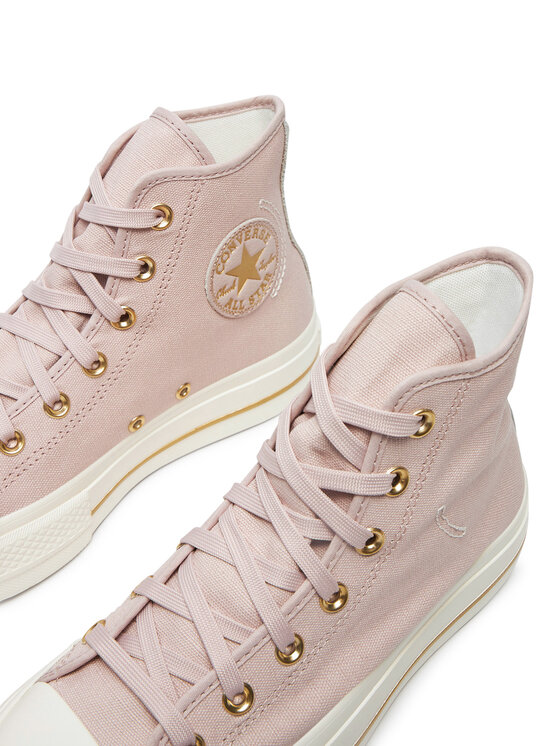 Converse Sneakers aus Stoff Chuck Taylor All Star Lift Platform Tailored Lines A10431C Rosa Modivo