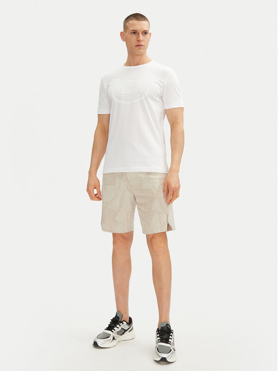BOSS BOSS Pantaloncini sportivi Hecon Desert Active 50537740 Beige Regular Fit