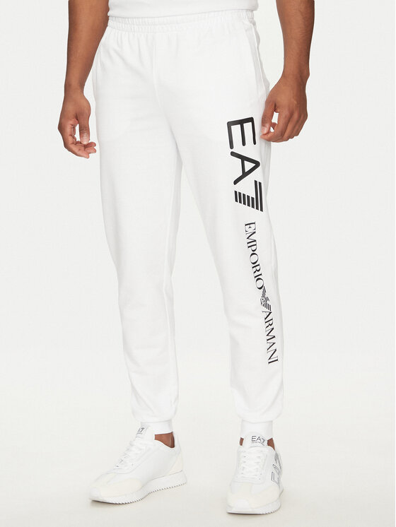 EA7 Emporio Armani EA7 Emporio Armani Pantaloni trening 7M000571 AF13512 M0003 Alb Regular Fit