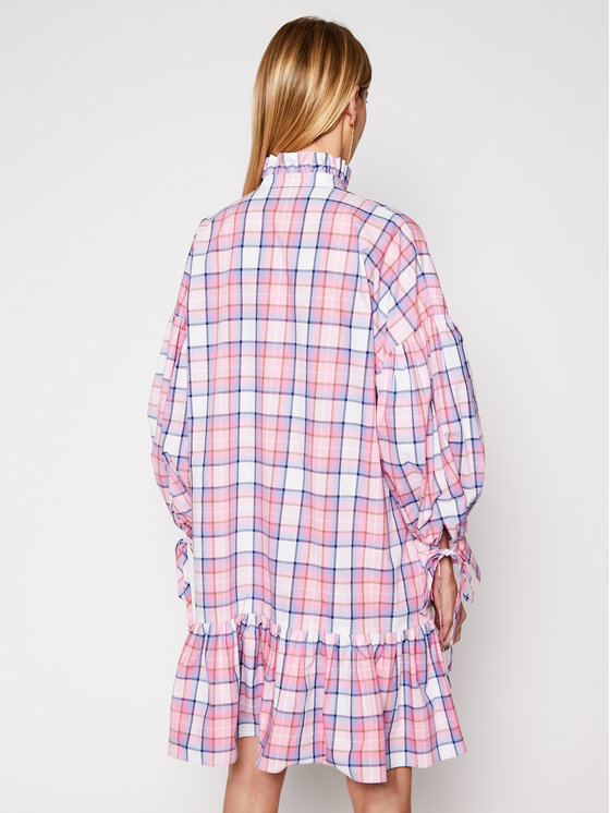 MSGM MSGM Kleid für den Alltag 3041MDA19A 217005 Rosa Regular Fit