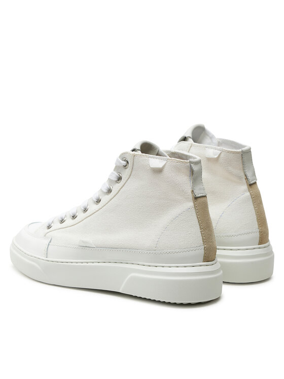 Inuikii Inuikii Snīkeri Canvas Lex High 50103-991 Balts
