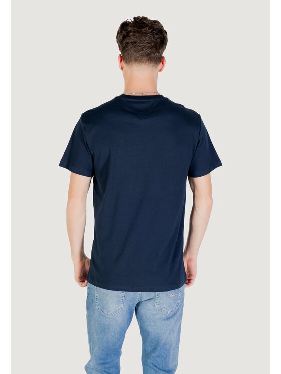 Tommy Jeans Tommy Jeans T-shirt TJM SLIM POP COLOR F Blu Slim Fit