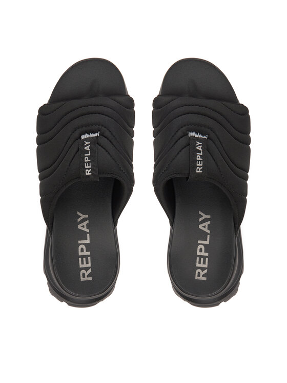 REPLAY REPLAY Papucs GWSA6.000.C0005T Fekete