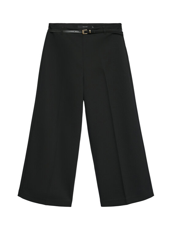 Vero Moda Vero Moda Culottes nohavice Elma 10339926 Čierna Wide Leg
