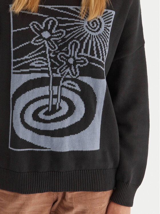 Quiksilver Quiksilver Džemper Barnwell EQWSW03026 Siva Regular Fit