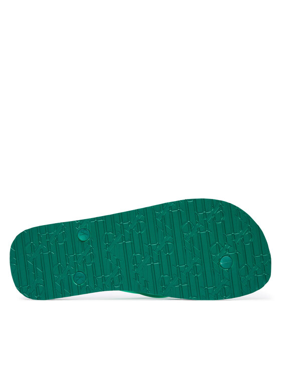 Calvin Klein Calvin Klein Japonki Logo Strap HM0HM02105 Zielony