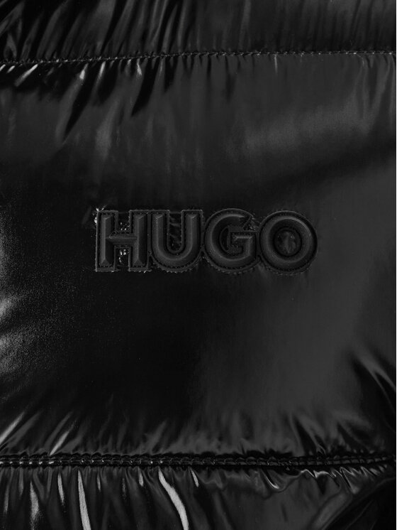 HUGO HUGO Зимно яке Baro2541 50549355 Черен Regular Fit