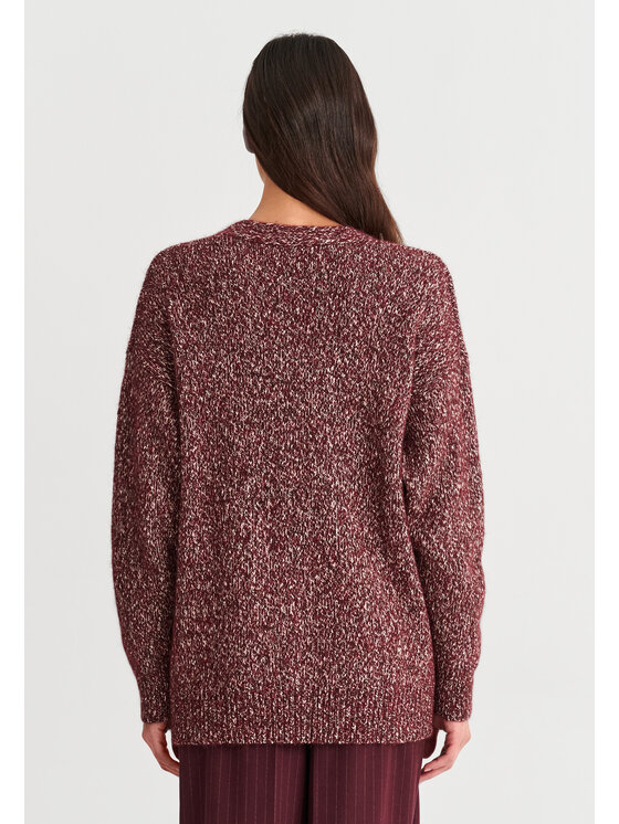 TATUUM TATUUM Sweter BARIT 1 Czerwony Oversize