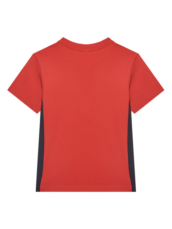 Champion Champion Set T-Shirt und Shorts 306992 Rot Regular Fit