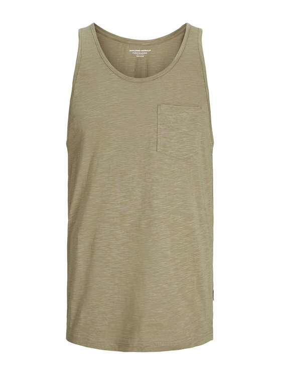Jack & Jones Jack & Jones Tank top Varenna 12273165 Beżowy Regular Fit