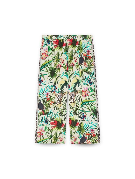 Fiorella Rubino Fiorella Rubino Pantaloni di tessuto P171T005002N0S5 Verde Regular Fit