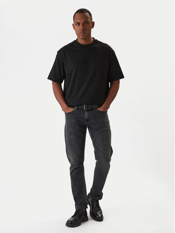 BOSS BOSS Tričko C-Tames 36 50555106 Čierna Relaxed Fit