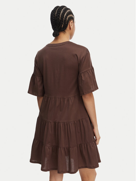 Weekend Max Mara Weekend Max Mara Rochie de zi Saggina 2615621042 Maro închis Regular Fit