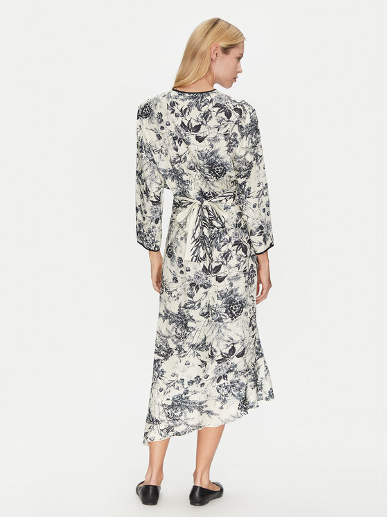 Simona Corsellini Simona Corsellini Sukienka letnia P25CPAB00401 Kolorowy Regular Fit