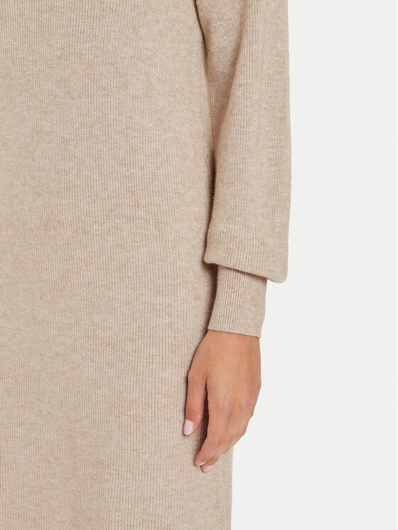 ONLY ONLY Džemper haljina Katia 15312844 Bež Regular Fit