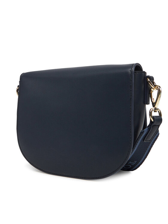 Tommy Hilfiger Tommy Hilfiger Torbica Th Logotape Saddle Bag AW0AW17184 Tamnoplava