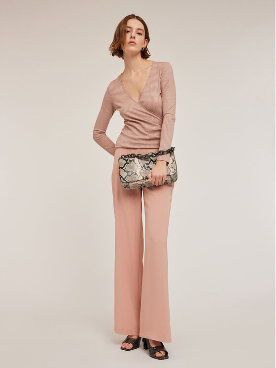 Motivi Motivi Pantaloni di tessuto P187Q003740N006 Rosa Over Fit